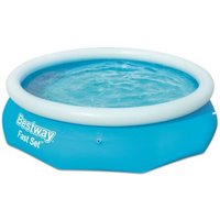 Fast Set Inflatable Swimming Pool 10ft x 30in - Blue