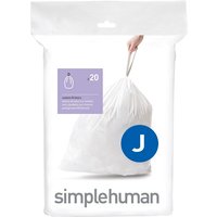 Simplehuman Custom Fit Bin Liners - J / 20