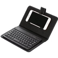 Wireless Keyboard Case for Phones - Black