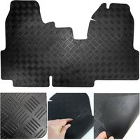 Ford Transit Mk7 2006 - 2013 Tailored Rubber Car Van Floor Mat 1pc - Black