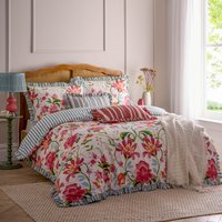 Claudia Floral Duvet Cover Set - Multicolour / Double
