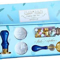 Cupid Stamp Dark Blue Wax Kit - Blue