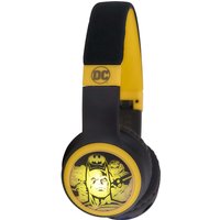 Batman Logo Light-Up Bluetooth Headphones - Black