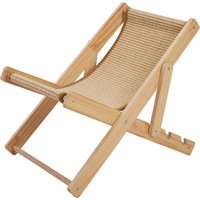 Kidkid Cat Bed Sisal Recliner for Scratching and Sleeping - Natural