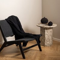 Naxos Round Side Table - Brown