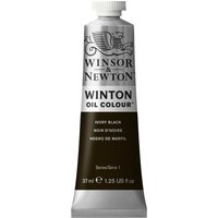 Winsor and Newton Winton Oil Colours 37ml - Ivory black