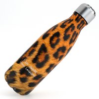 Tadge Amur Leopard12OZ insulated water bottle-Amur Leopard - Yellow