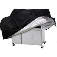 BBQ Waterproof Tarpaulin Cover - Black