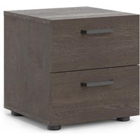 , Dallas Nightstand - Dark Oak , Dallas Nightstand - Dark Oak