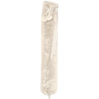 Plush Long Hot Water Bottle Cover - Cream