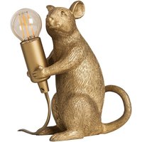 Raymond Rat Novelty Table Lamp - Gold
