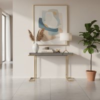 Kaso Console Table - Gold