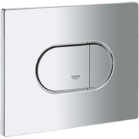 Arena Cosmopolitan Flush Plate Horizontal - Chrome - 38858000 - Grey