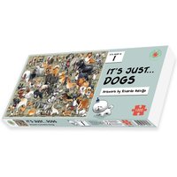 It's Just Dogs! 1000 Piece Jigsaw Puzzle - Yellow