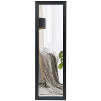 Wall Mounted Full Body Mirror - Black