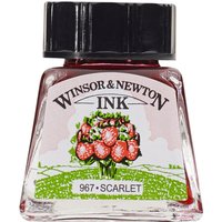 Winsor and Newton Drawing Ink 14ml - Scarlet
