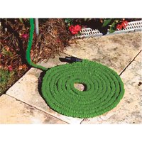 50ft Expandable Hose With Spray Gun - Green
