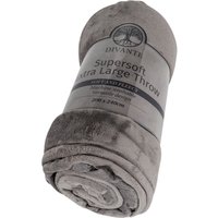 Supersoft Throw - Iron / Extra Large