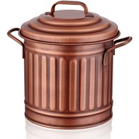 The Mia Countertop Waste Basket - Copper