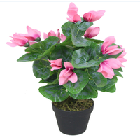 Artificial Cylamen Plant Pink - Artificial Cylamen Plant Pink