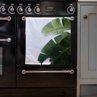 Banana Leaves Kitchen Towel - Green