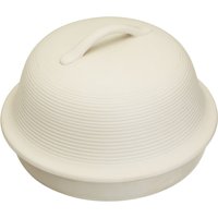 Home Made Round Bread Baking Cloche - Cream