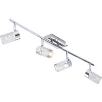 Halifax Bathroom Adjustable Spotlight Bar - Chrome