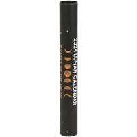 Set Of 12 2024 Moon Phase Lunar Calendars - Black