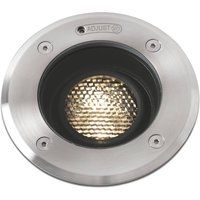 Geiser Outdoor LED Recessed Ground Light Tiltable 7W 3000K 10deg. IP67 - Stainless Steel