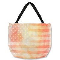American Flag Tote bag - Orange
