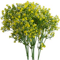 Bunch of Gypsophila Artificial Flowers Stems - Gypsophila Yellow
