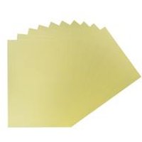 Pack of 100 75gsm Coloured Paper Sheets - Pastel Yellow / A4