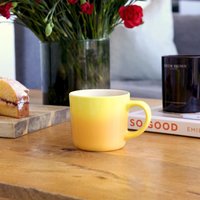 330ml New Bone China Mug - Yellow / 4