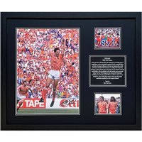 Marco Van Basten Signed and Framed Holland Photo - Orange