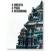 Large Lokta Inspiration Notebook with Bookmark - Off White