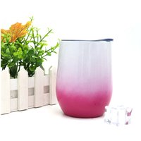 Stay Refreshed Anywhere 355ml Travel Eggshell Cup - Pink