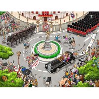 Chaos at the Royal Wedding 1000 Piece Jigsaw Puzzle- Chaos no.15 - Neutral
