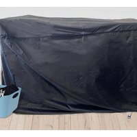 Winged Heated Clothes Airer Drying Cover - Black