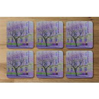 Lonely Tree Coaster - Purple