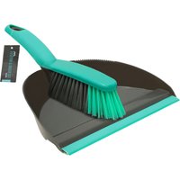 JVL Dust Pan and Brush - Grey