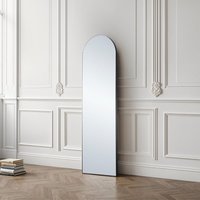 Minimal Arch Full Length Mirror - Black