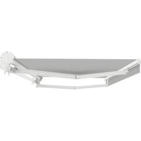 Electric Awning Long Projection Half Cassette - Silver