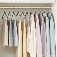 Velvet Trouser Hangers with Clips - Grey / ABS / 2.7kg / 0.5cm