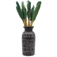 Vibrant Cantal Grass Bunch Sustainable Dried Floral Decor - Teal