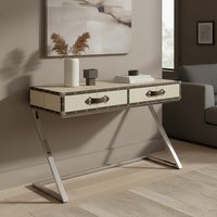 Kensington Townhouse Mango Wood Console Table - White