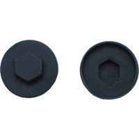 Jcp Fixings Slate Blue Cover Caps 16mm - FJMFC16SB - Box of 1000 - Grey