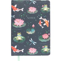 Pond Print Notebook Journal - A5