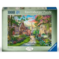 Church Lane 1000 Piece Puzzle - Various Colours