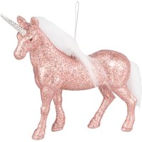 Sugar Wonderland, Sparkle Unciorn Bauble - Pink Sugar Wonderland, Sparkle Unciorn Bauble - Pink