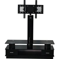 Tjs, London TV5100 TV Stand with Bracket and 2 Drawers - Black Tjs, London TV5100 TV Stand with Bracket and 2 Drawers - Black